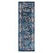 Edge Collections - 6' - Blue - Floral Runner Rug for Enhanced Home Comfort - 1 Piece